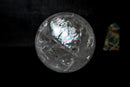 Large Natural Clear Quartz Sphere from Diamantina, Brazil (11 lb) - E2D Crystals & Minerals