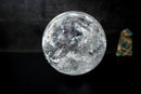 Large Clear Quartz Sphere with Natural Rainbows (18 lb), High - Grade - E2D Crystals & Minerals