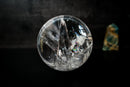 AAA Water - Clear Quartz Crystal Sphere – Diamantina Brazil (8.8 lb) - E2D Crystals & Minerals