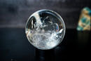 AAA Water - Clear Quartz Crystal Sphere – Super Extra Quality (3.1 lb) - E2D Crystals & Minerals