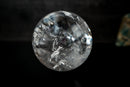 Natural Lemurian Water - Clear Quartz Sphere with Rainbows (5.1 Lb) - E2D Crystals & Minerals