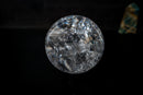 Natural Lemurian Water - Clear Quartz Sphere with Rainbows (5.1 Lb) - E2D Crystals & Minerals