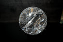 Water - Clear Lemurian Quartz Sphere with Rainbows — 4.9 in, Diamantina - E2D Crystals & Minerals