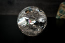 AAA Rainbow Quartz Sphere – Water - Clear Lemurian from Diamantina 2.4 Lb. - E2D Crystals & Minerals