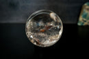AAA Water - Clear Lemurian Quartz Sphere with Rainbows – Diamantina (3.5 in) - E2D Crystals & Minerals