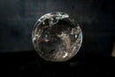 AAA Water - Clear Lemurian Quartz Sphere with Rainbows – Diamantina (3.5 in) - E2D Crystals & Minerals
