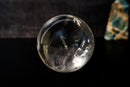 Natural Water - Clear Quartz Sphere | AAA Crystal Ball from Diamantina - E2D Crystals & Minerals