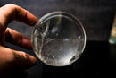Natural Water - Clear Quartz Sphere | AAA Crystal Ball from Diamantina - E2D Crystals & Minerals