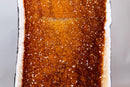 Tall Citrine Cathedral Geode – Golden - Orange Sparkly Druzy, 3.85 ft - E2D Crystals & Minerals