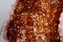 AAA Natural Citrine Butterfly Geode, Deep Cognac Orange Citrine - E2D Crystals & Minerals