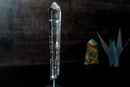 Water - Clear Lemurian Quartz Obelisk Point from Diamantina - E2D Crystals & Minerals