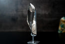 Water - Clear Lemurian Quartz Obelisk Point from Diamantina, Brazil - E2D Crystals & Minerals