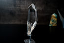 Water - Clear Lemurian Quartz Obelisk Point from Diamantina, Brazil - E2D Crystals & Minerals