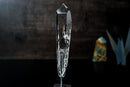 Diamantina Lemurian Quartz Obelisk (9") – Water - Clear with Rainbows - E2D Crystals & Minerals