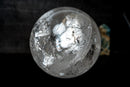 Large Natural Clear Quartz Sphere from Diamantina, Brazil (11 lb) - E2D Crystals & Minerals