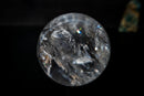 Natural Lemurian Water - Clear Quartz Sphere with Rainbows (5.1 Lb) - E2D Crystals & Minerals