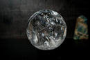 Water - Clear Lemurian Quartz Sphere with Rainbows — 4.9 in, Diamantina - E2D Crystals & Minerals