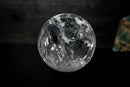 Water - Clear Lemurian Quartz Sphere with Rainbows — 4.9 in, Diamantina - E2D Crystals & Minerals