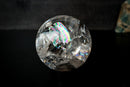 AAA Rainbow Quartz Sphere – Water - Clear Lemurian from Diamantina 2.4 Lb. - E2D Crystals & Minerals