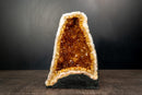 Citrine Geode Cathedral with Sparkly Deep Orange Points, 11 In - 18 lb - E2D Crystals & Minerals