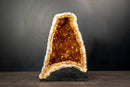 Citrine Geode Cathedral with Sparkly Deep Orange Points, 11 In - 18 lb - E2D Crystals & Minerals