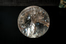 AAA Water - Clear Lemurian Quartz Sphere with Rainbows – Diamantina (3.5 in) - E2D Crystals & Minerals