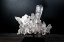 Gallery - Grade Lemurian Seed Quartz Cluster with Dreamcoat Lithium Phantom – Natural Crystal from Brazil, Large: 15.4 in / 27.7 lb - E2D Crystals & Minerals