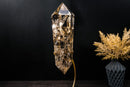 Epic Genuine Natural Citrine Crystal Quartz, Water - Clear, AAA - Grade Yellow Quartz, Bi - Terminated - Large 10 Lb, 19 In. - E2D Crystals & Minerals