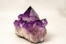 Brazilian Amethyst Cluster Specimen with AAA Deep Purple Druzy Points – 2.6 kg (6 lb) - E2D Crystals & Minerals