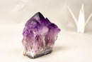 Brazilian Amethyst Cluster Specimen with AAA Deep Purple Druzy Points – 4.1 Lb - E2D Crystals & Minerals