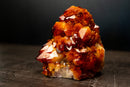 Top - Color Madeira Citrine Geode Cluster with Deep Orange Druzy, Self - Standing Specimen - 2.6 Kg - 5.8 lb - E2D Crystals & Minerals