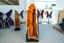 Monumental Citrine Cathedral Geode with Large Stalactite Formations - E2D Crystals & Minerals