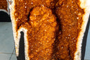 Monumental Citrine Cathedral Geode with Large Stalactite Formations - E2D Crystals & Minerals