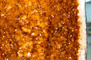 Pair of Large Citrine Geodes with Sparkly Golden - Orange Druzy - E2D Crystals & Minerals