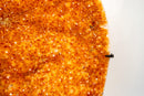 Tall Statement Citrine Cluster on Stand with Deep Orange Druzy – 29 in, 21 lb - E2D Crystals & Minerals