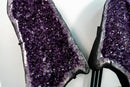 Giant 7.3 ft Purple Amethyst Geode Wings with Large Crystal Points - E2D Crystals & Minerals