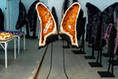 Citrine Geode Butterfly Wings with Orange Druzy Calcite - E2D Crystals & Minerals
