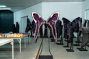 Purple Amethyst Geode Wings – Symmetrical Long - Tailed Butterfly Formation - E2D Crystals & Minerals