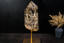 Epic X - Large Natural Citrine Quartz Crystal – AAA - Grade Water - Clear Yellow Quartz, 28 lb · 23 in Genuine Untreated Citrine - E2D Crystals & Minerals