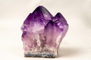Brazilian Amethyst Cluster Specimen with AAA Deep Purple Druzy Points – 4.1 Lb - E2D Crystals & Minerals