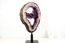 Rare Amethyst Geode Portal with an Amethyst Bridge - E2D Crystals & Minerals