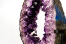 Amethyst Portal with Rich Deep Purple Druzy and Calcite Inclusions - E2D Crystals & Minerals