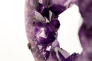Natural Rich Purple Amethyst Heart Portal with Large Druzy Points - E2D Crystals & Minerals