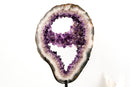 Rare Amethyst Geode Portal with an Amethyst Bridge - E2D Crystals & Minerals