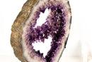 Rare Amethyst Geode Portal with an Amethyst Bridge - E2D Crystals & Minerals