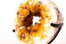 Natural Citrine Geode Portal – Golden - Orange Citrine on White Agate Matrix - E2D Crystals & Minerals