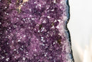 Tall Amethyst Cathedral Geode - Sculptural Formation with Purple Druzy (26 in) - E2D Crystals & Minerals