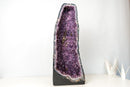 Tall Amethyst Cathedral Geode - Sculptural Formation with Purple Druzy (26 in) - E2D Crystals & Minerals