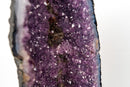 Tall Amethyst Cathedral Geode - Sculptural Formation with Purple Druzy (27 in / 58 Lb) - E2D Crystals & Minerals