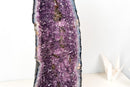 Tall Amethyst Cathedral Geode - Sculptural Formation with Purple Druzy (27 in / 58 Lb) - E2D Crystals & Minerals